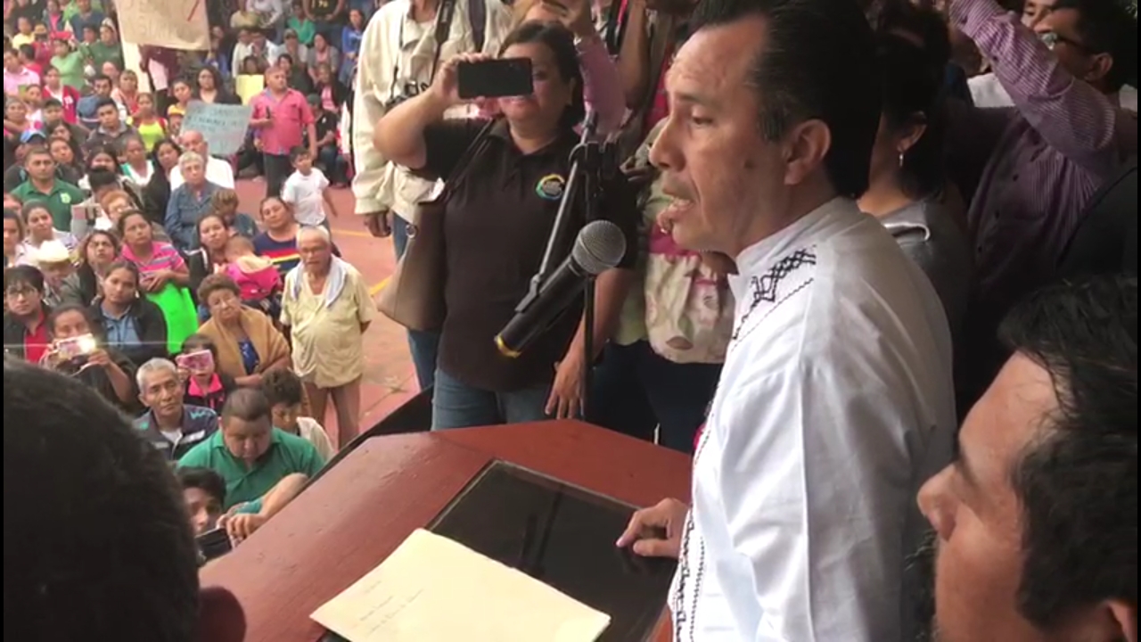 “Se hará lo que el pueblo decida”: gobernador Cuitláhuac a Chinameca