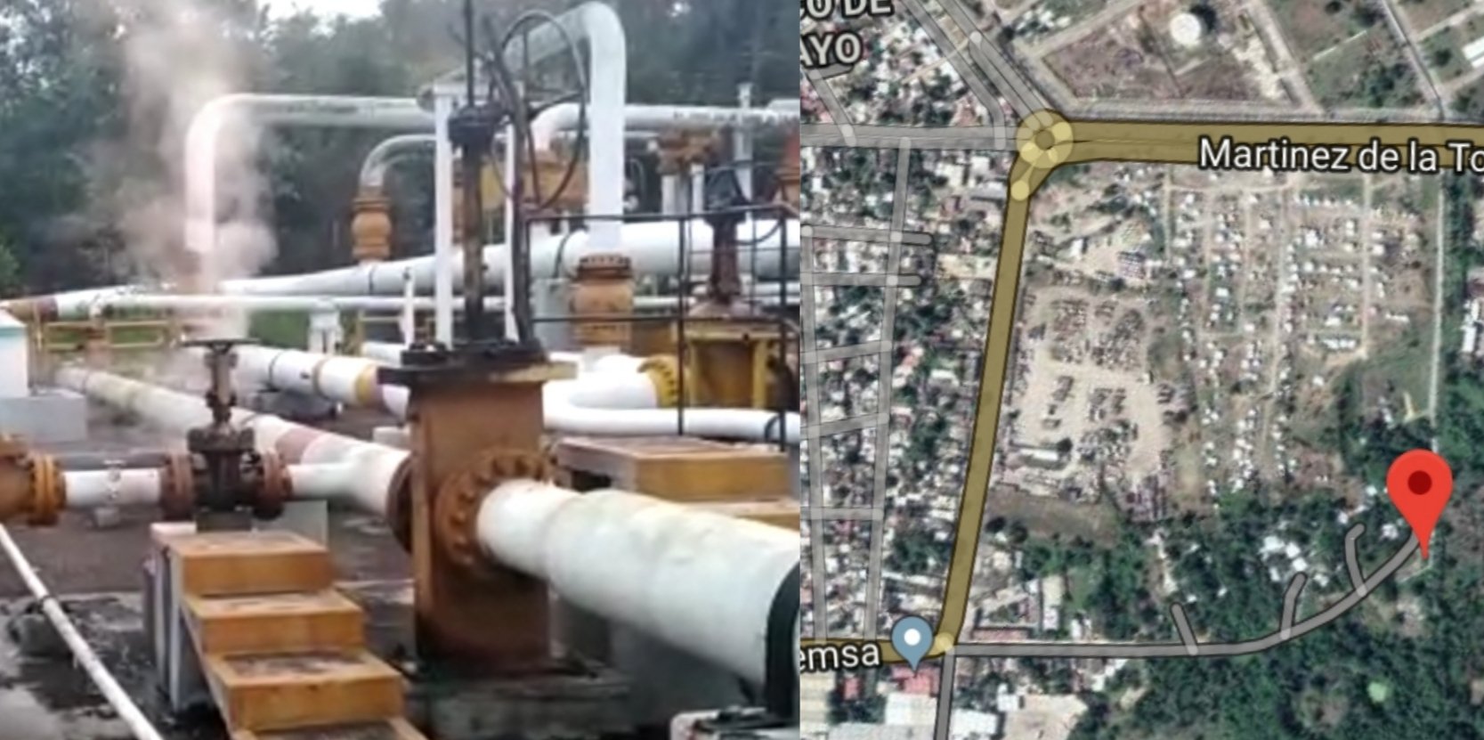 Se registra fuga de gas, en Poza Rica