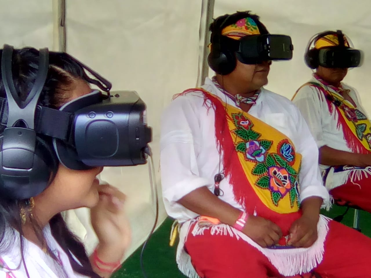 En Cumbre Tajín Vive, la realidad virtual permite ser parte de la Ceremonia Ritual de Voladores