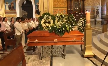 Despiden con misa de cuerpo presente al cronista de Tampico, Marco Antonio Flores