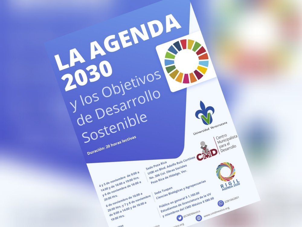 Invitan al curso «La Agenda 2030  y los Objetivos del Desarrollo Sostenible», en la UV