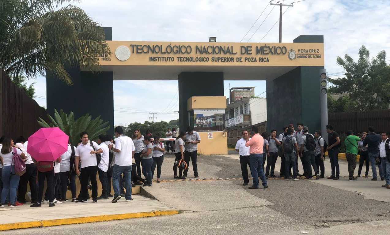 Protestas en tecnológicos en la Zona Norte de Veracruz