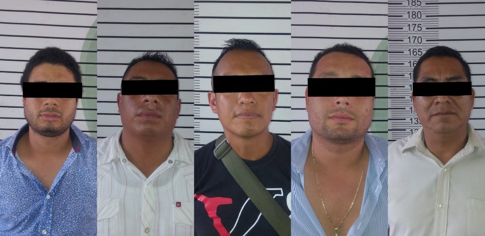 Detienen a cinco presuntos militares, en Tuxpan