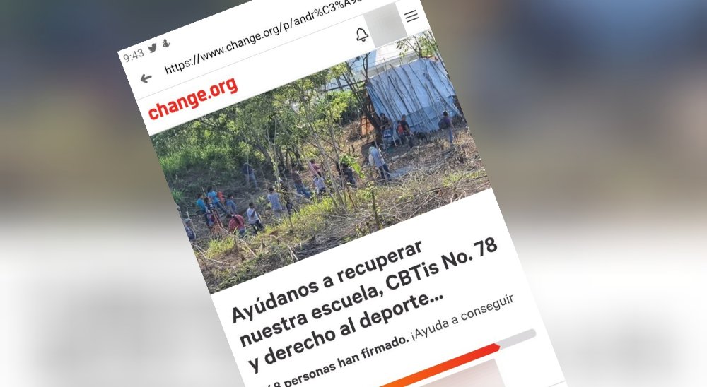 «Paracaidistas» pretenden apropiarse de terreno del CBTIS 78, en Poza Rica