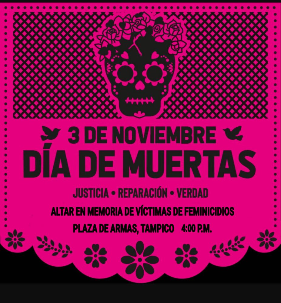 Conmemorarán el «Día De Muertas» en Tampico