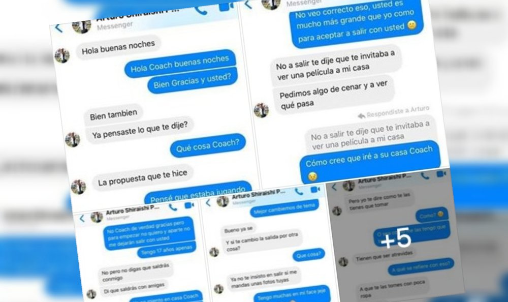 Denuncia públicamente a entrenador del IVES por acoso a menor de edad