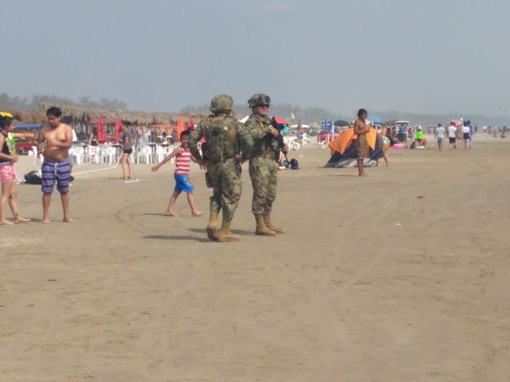 Cierran playas de Tuxpan