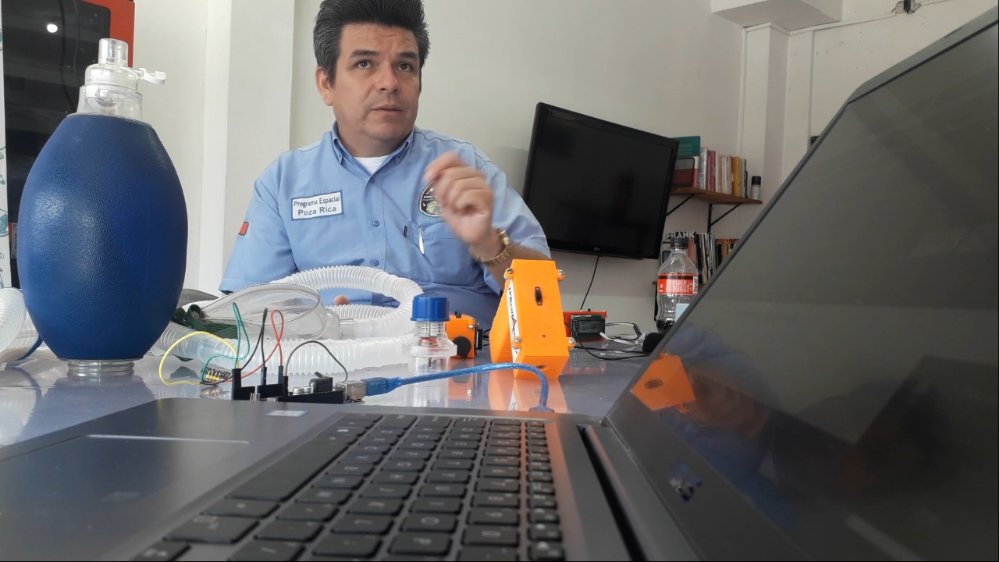 Pozarricenses elaboran aparatos biomédicos para apoyar durante la contingencia por COVID-19