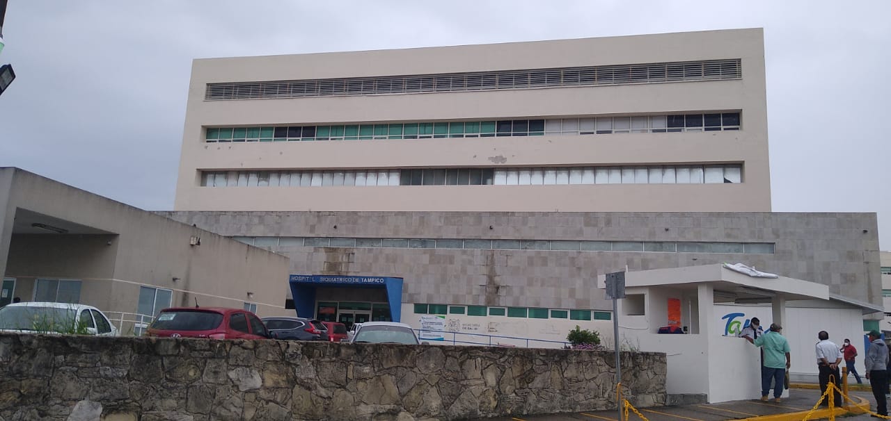 Confirman brote de coronavirus en hospital psiquiátrico, en Tampico