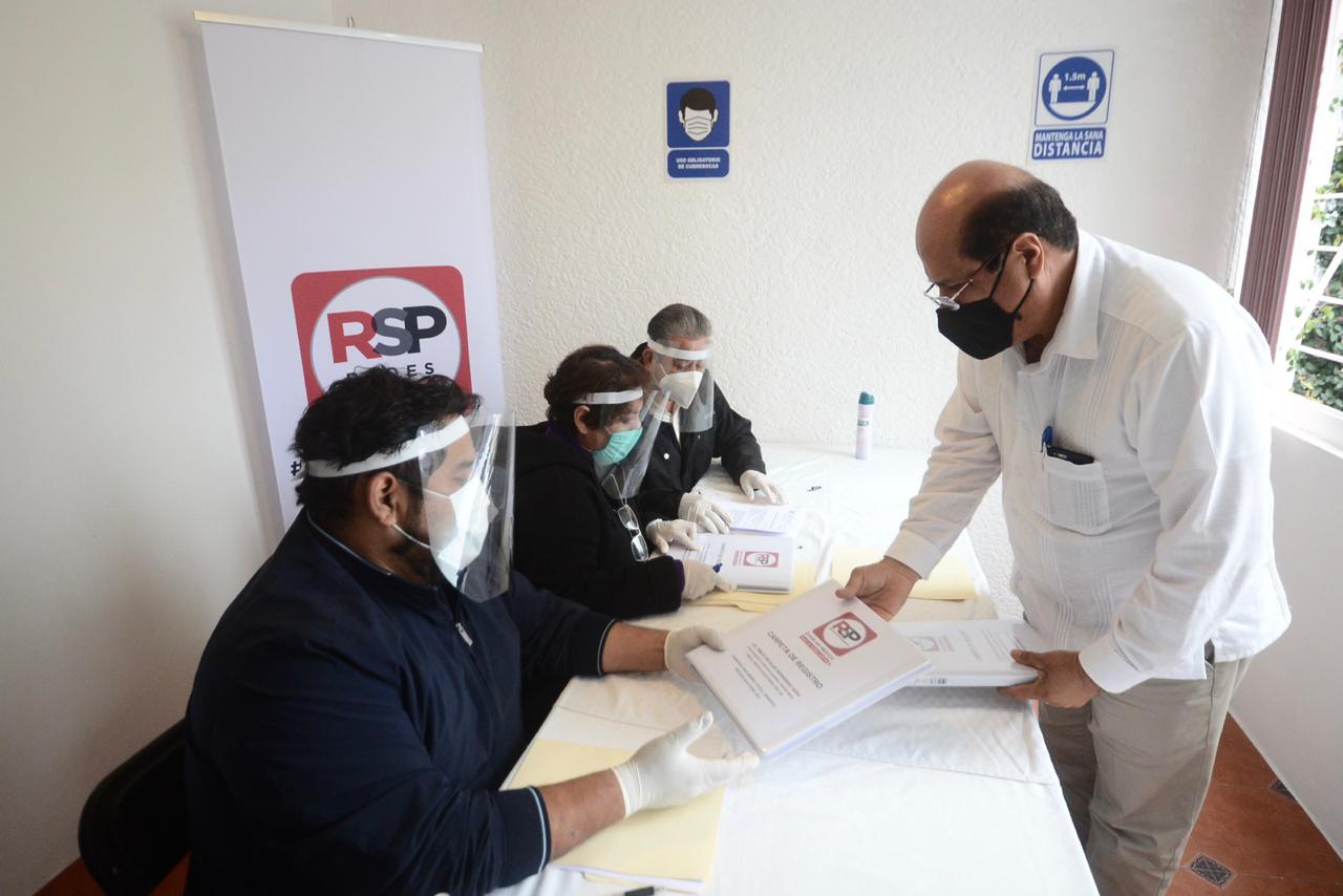 Se registran aspirantes a precandidatos a diputados federales por el RSP