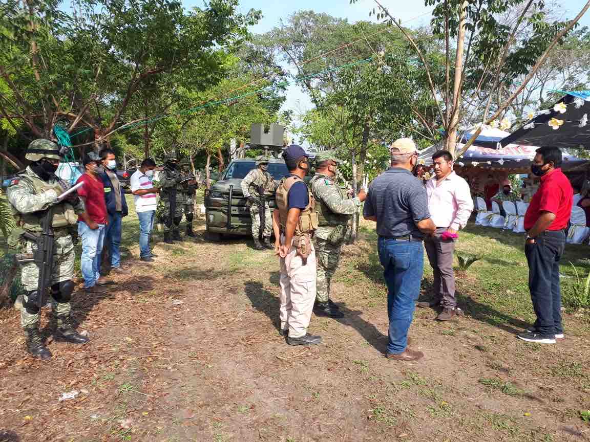 ¡Se acabó la fiesta! Ejército termina con festejo de XV años en un municipio de Veracruz