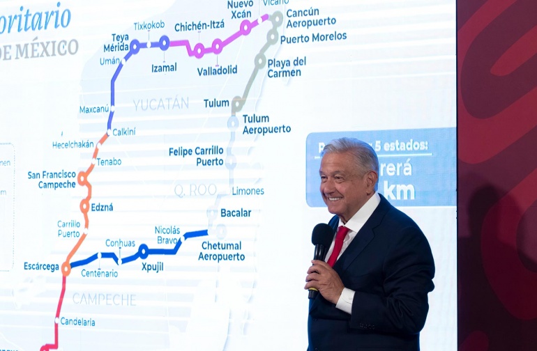 Tren Maya incluirá un tramo en Belice