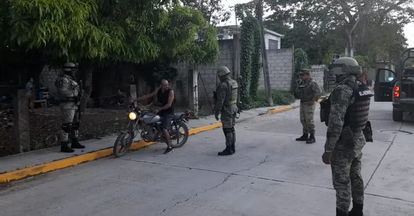 Ejército y SSP toman el control de la seguridad en Álamo