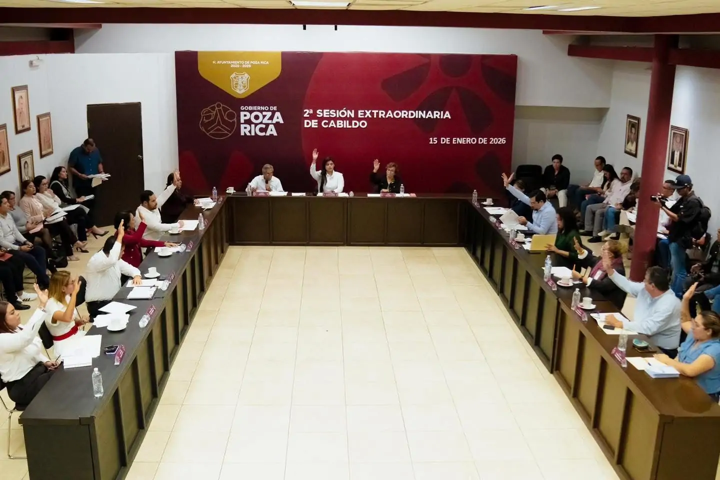 Cabildo de Poza Rica aprueba presupuesto 2026 y acciones de participación ciudadana