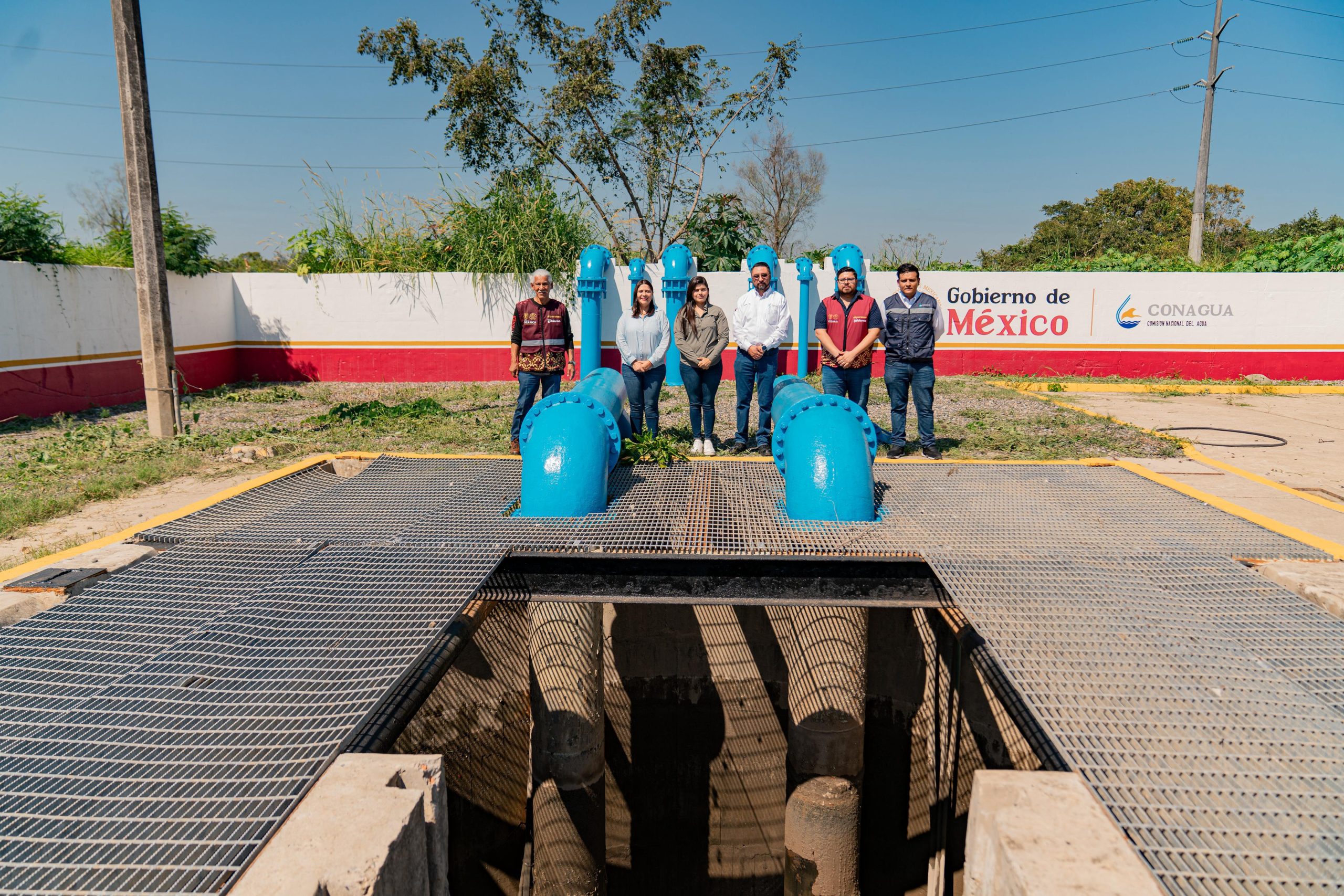 Cárcamo de bombeo opera al 100 por ciento con trabajo coordinado entre el Gobierno de Poza Rica y CONAGUA