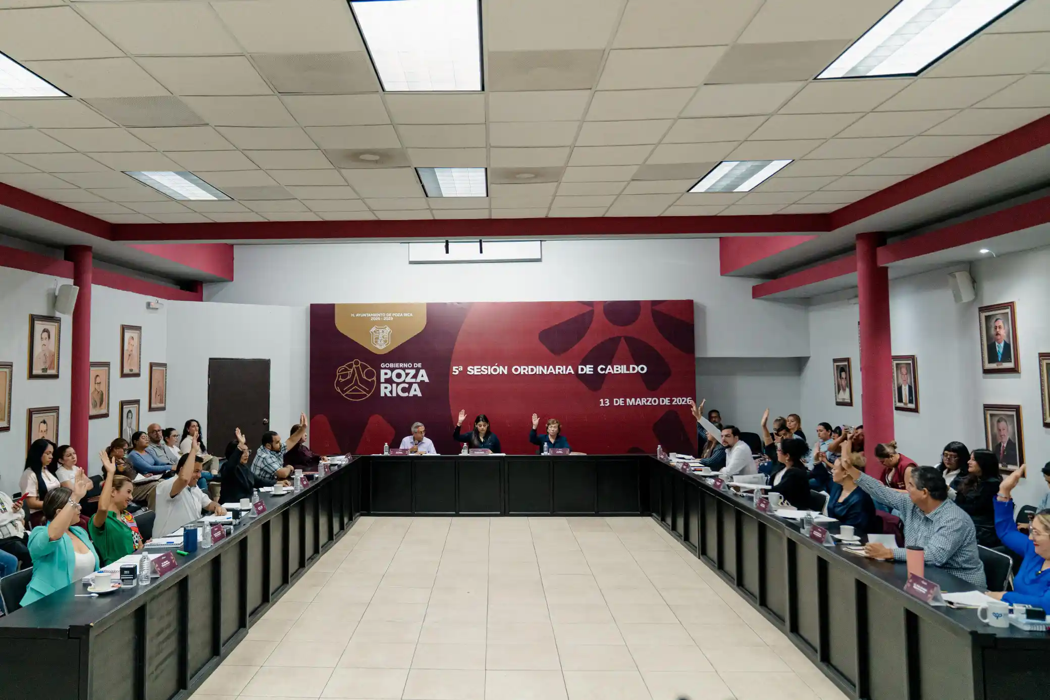 Cabildo de Poza Rica aprueba informes financieros y programa de inversión 2026