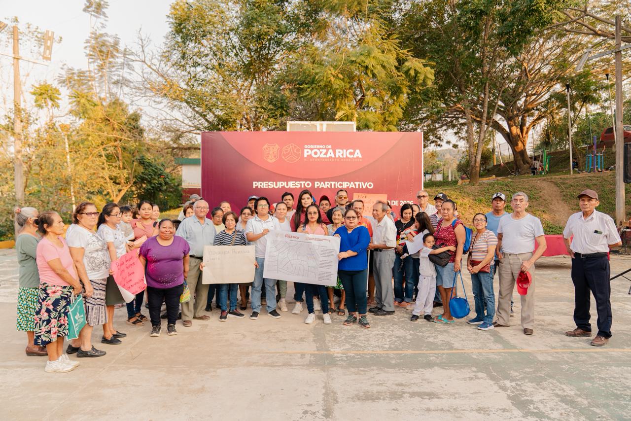 Poza Rica aplica por primera vez presupuesto participativo