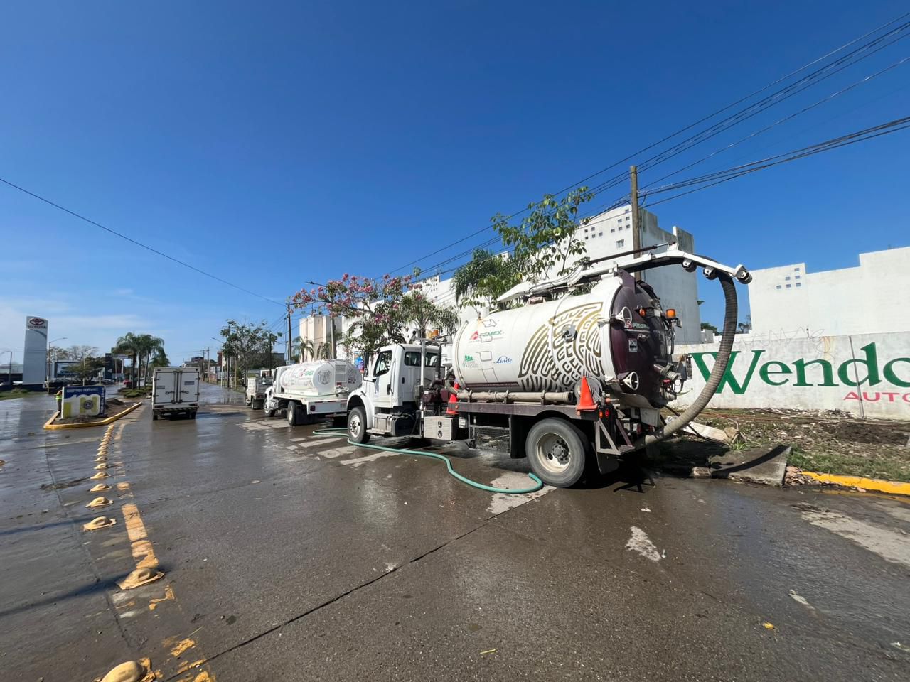 Poza Rica activa protocolos por lluvias y evita daños